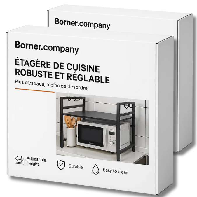MicroBorner™ Étagère Extensible Pour four à Micro-Ondes (SPAGNA)