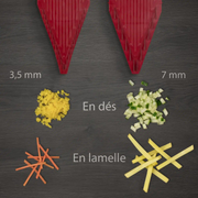 Nuevo juego de cortadores de verduras Börner V5 PowerLine, 4 piezas. CH básico 