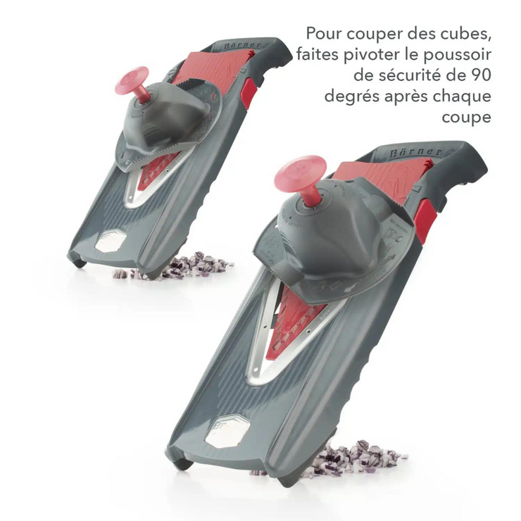 Nuevo juego de cortadores de verduras Börner V5 PowerLine, 4 piezas. CH básico 