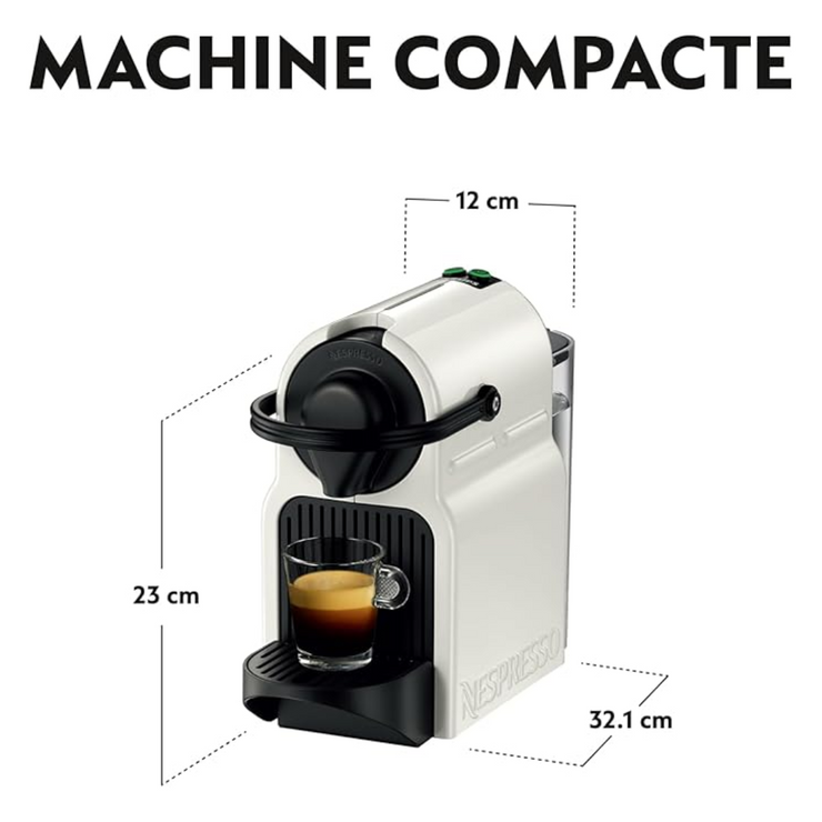 Cafetera Nespresso Krups Inissia + 100 cápsulas GRATIS 