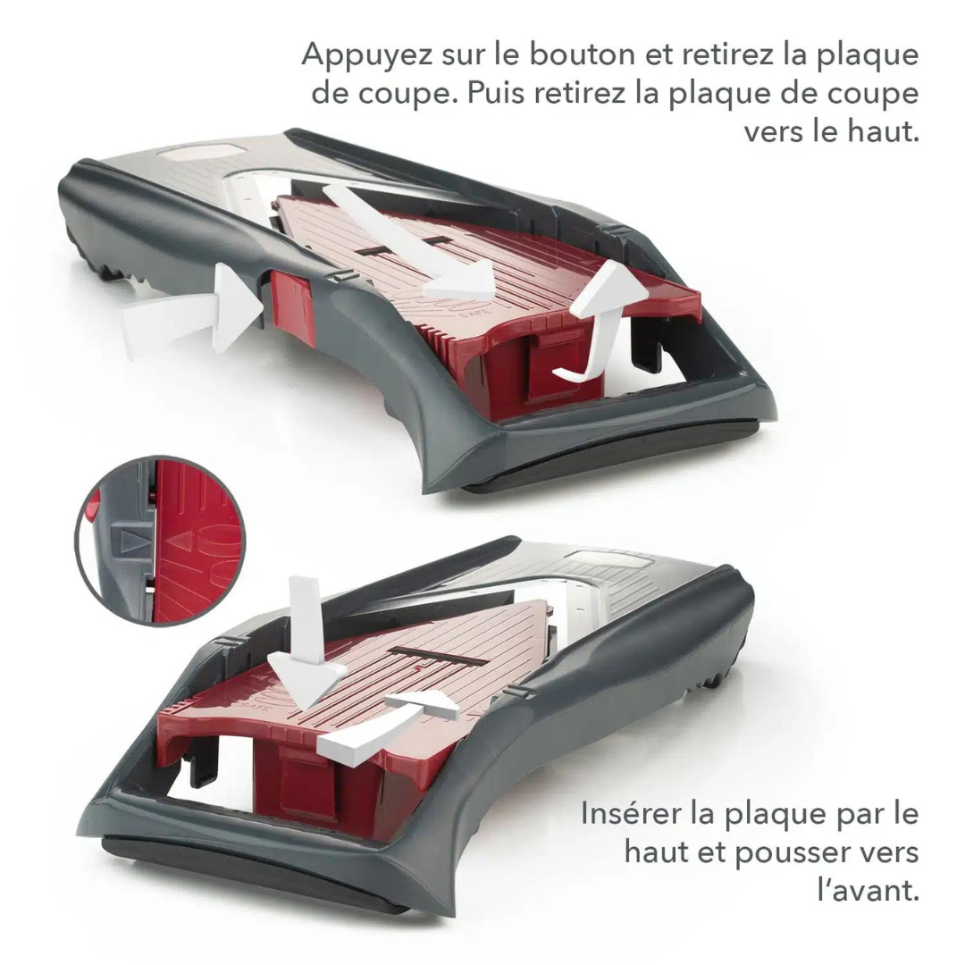 Börner V5 PowerLine Coupe-légumes Set 4 pcs. de base ( 🇫🇷.🇧🇪.🇨🇭.🇱🇺 Livraison gratuite)