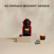 Nespresso.de Krups Kaffeemaschine Inissia Rot & 100 kostenlose Kapseln