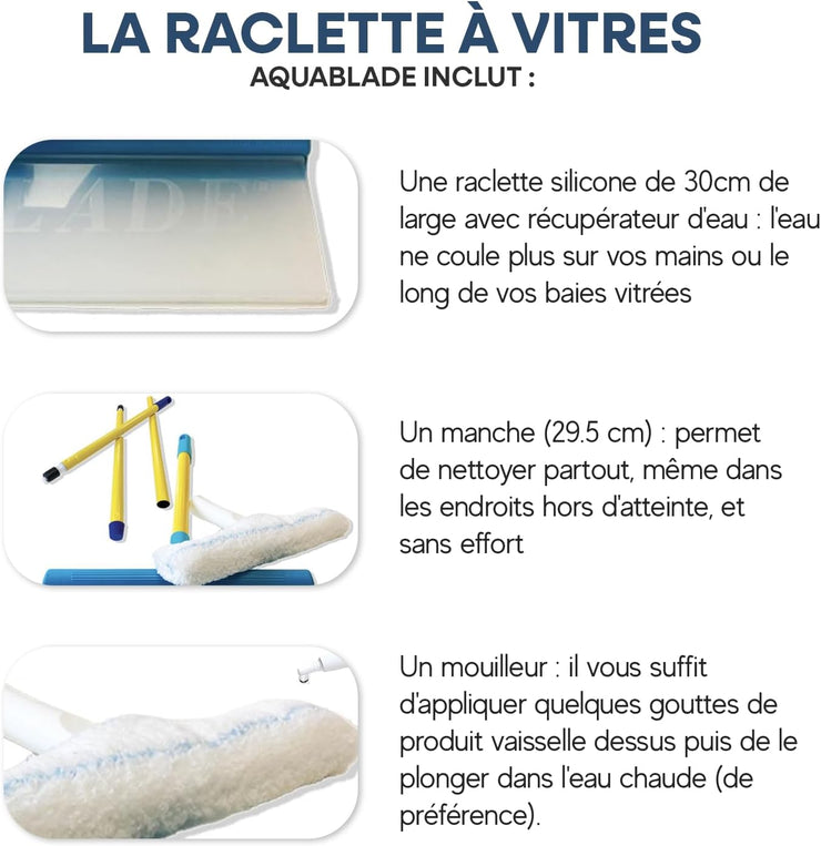 AquaBLADE – Originales recycelbares Silikon-Waschset 
