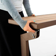 Lifetime Verwandelbare Bank - 140 cm lang 
