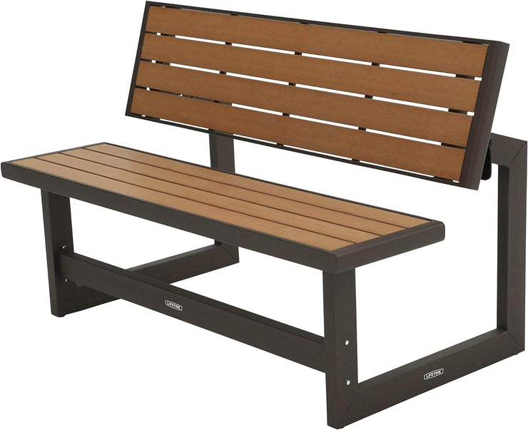 Lifetime Verwandelbare Bank - 140 cm lang 
