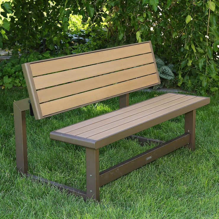 Lifetime Verwandelbare Bank - 140 cm lang 