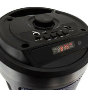 Enceinte Bluetooth Sans Fil de Nouvelle Génération Dolby Surround 95 Watts + Micro Karaoké : Son Clair jusqu'à 20 Mètres de Distance