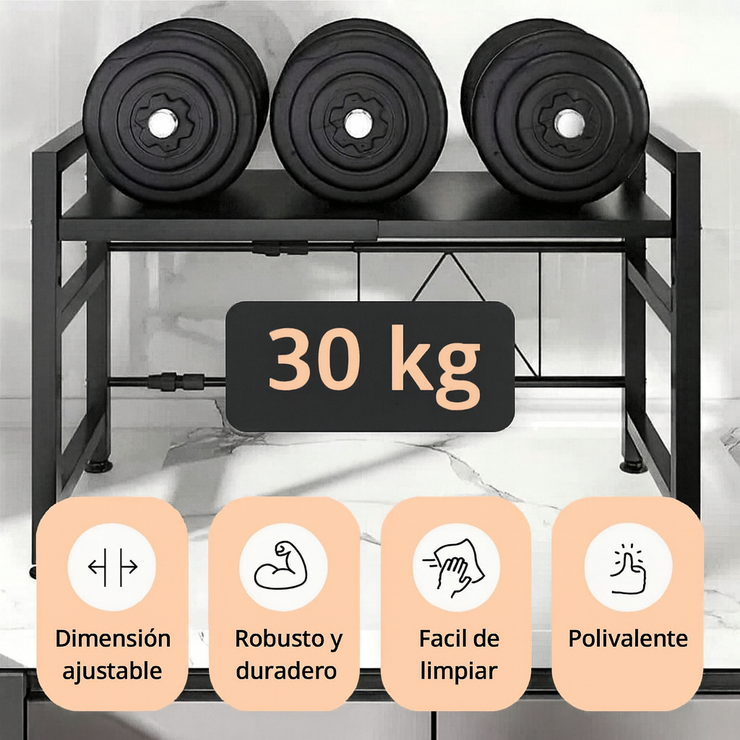 MicroBorner™ Étagère Extensible Pour four à Micro-Ondes (SPAGNA)