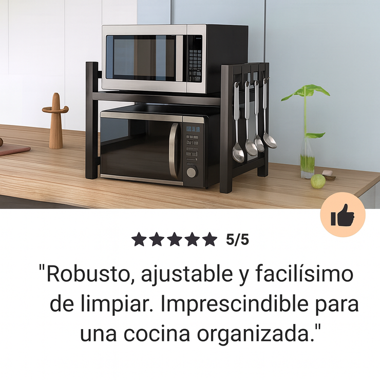 MicroBorner™ Étagère Extensible Pour four à Micro-Ondes (SPAGNA)