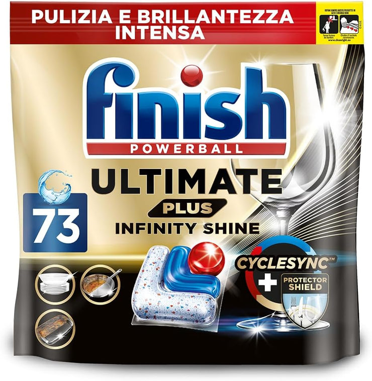 146 Finish Ultimate PLUS Lavastoviglie-Kapseln 