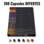 Cafetera Nespresso Krups Inissia + 100 cápsulas GRATIS 