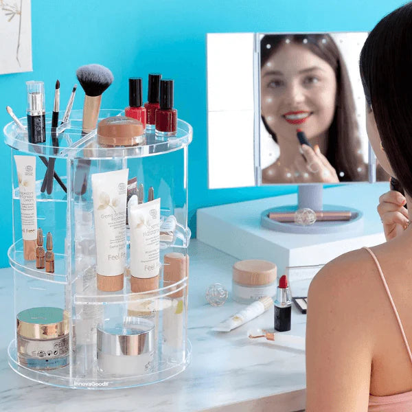 Organisateur Rotatif pour Cosmétiques (Offre 2 pour 1)