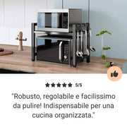 MicroBorner™ Étagère Extensible Pour four à Micro-Ondes (SPAGNA)