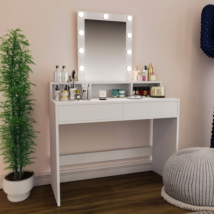 Tavolo da Trucco LED 9 Luci