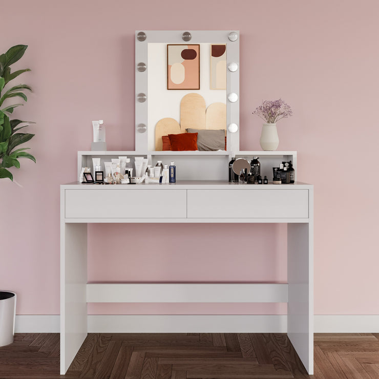 Tavolo da Trucco LED 9 Luci