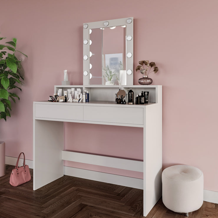 Tavolo da Trucco LED 9 Luci